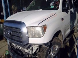 2008 TOYOTA TUNDRA WHITE LIMITED EXTD CAB 5.7L AT 2WD.  Z24890